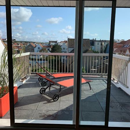 Appartement La Terrasse vue Mer du 42 Ferber, Plein Sud Wifi à Wimereux Extérieur photo