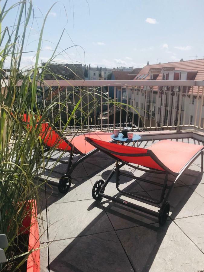 Appartement La Terrasse vue Mer du 42 Ferber, Plein Sud Wifi à Wimereux Extérieur photo